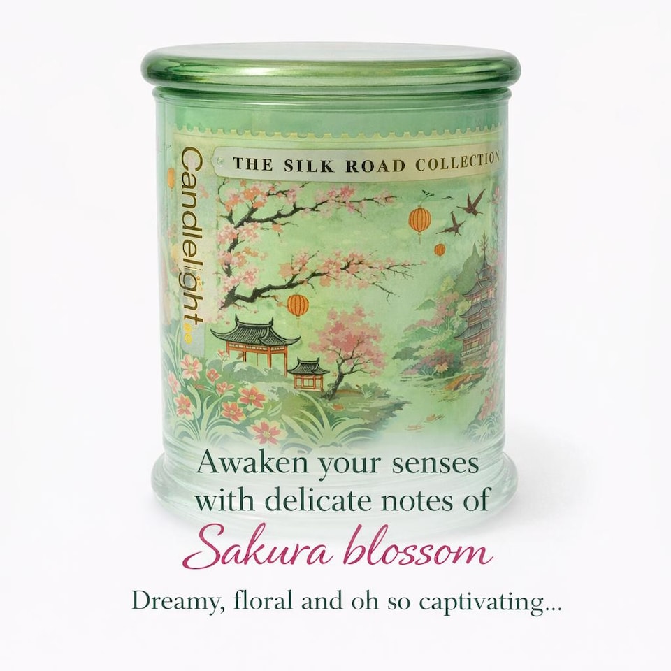 image 1 of The Silk Road Collection Chengdu Cherry Blossom Candle