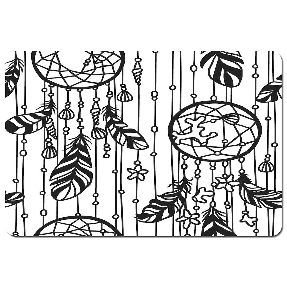 Black contour (Placemat)