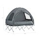 image 3 of SoBuy 2 Person Foldable Camping Tent with Bed, Air Mattress & Sleeping Bag, Gray, 75.9 x 57 x 74 in, 26.59 kg - OGS32-L-HG