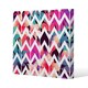 image 1 of Tropical Geometric Zig Zags (Canvas Print) 46 x 46 x 4cm