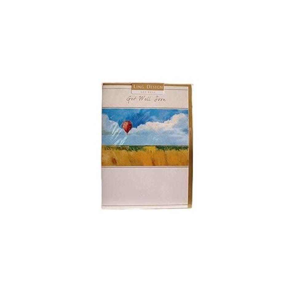 Get Well Soon Card - Multicoloured - One Size