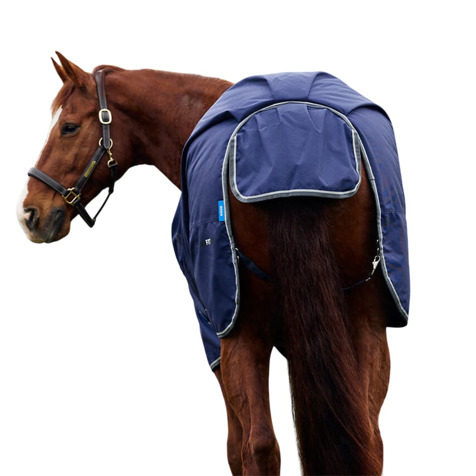 image 1 of Weatherbeeta Comfitec Tyro Standard-Neck 220g Horse Turnout Rug | Blue | Navy/Charcoal | 5Ft | 1