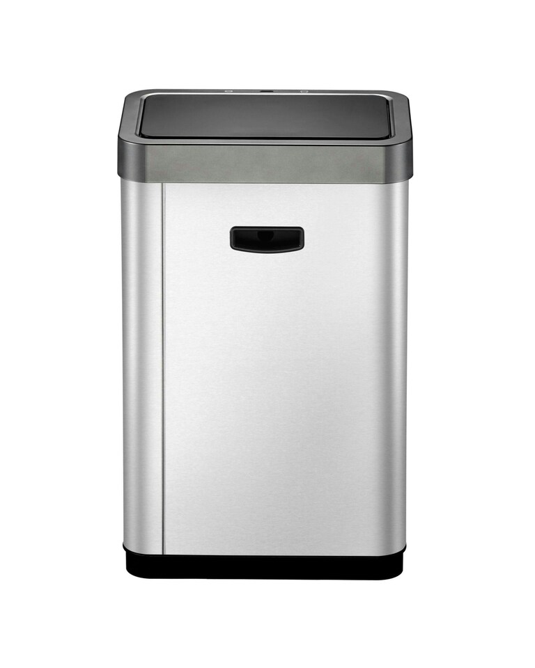 image 1 of EKO Mirage X 45L Large Sensor Bin, Touchless Automatic Rubbish Bin, Perfect for Kitchen & Home, Stainless Steel, 45 Litre