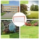 image 6 of HOMCOM Football Goal Folding Outdoor with All Weather Net 6'x3' Orange