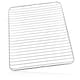 image 2 of SPARES2GO Grill Shelf for IKEA SMAKSAK MIRAKULOS KULINARISK GRANSLOS Oven 466 x 385 mm