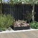 image 2 of Outsunny Raised Garden Bed Metal Patio Backyard Flower Vegetable Planter Green
