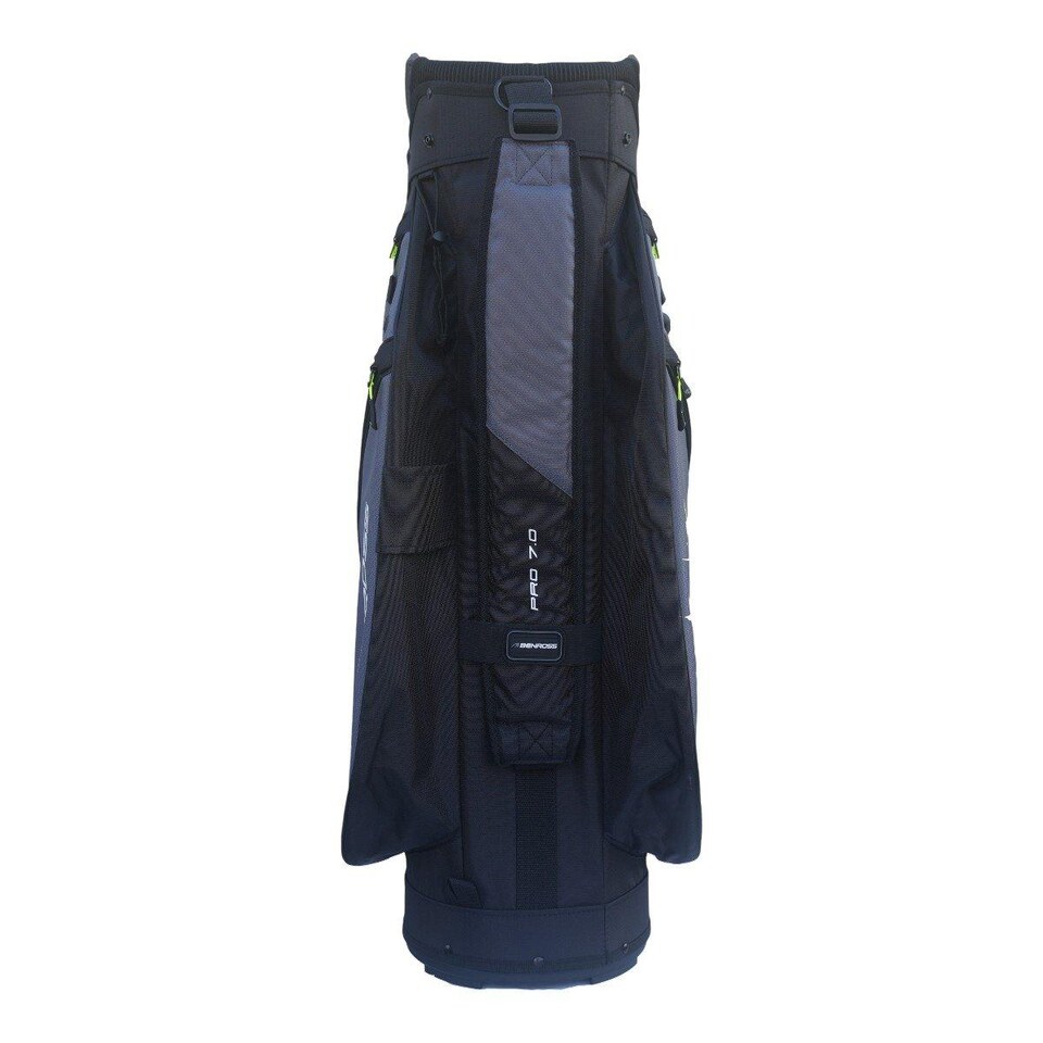 image 1 of Benross Pro 7.0 Golf Cart Bag - Black/Grey/Lime