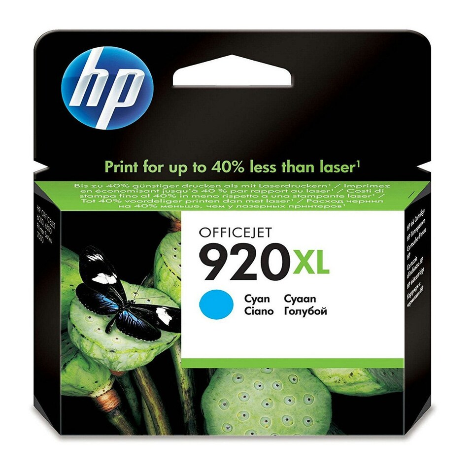image 1 of HP 920XL Cyan Ink Cartridge Blue | HP 920XL Cyan Ink Cartridge