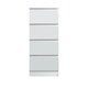 image 1 of FWStyle Stora 4 Drawer Chest of Drawers - White Gloss Front