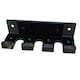 image 3 of Wall Mounted Barbell Storage Rack 3 Bar Holder
