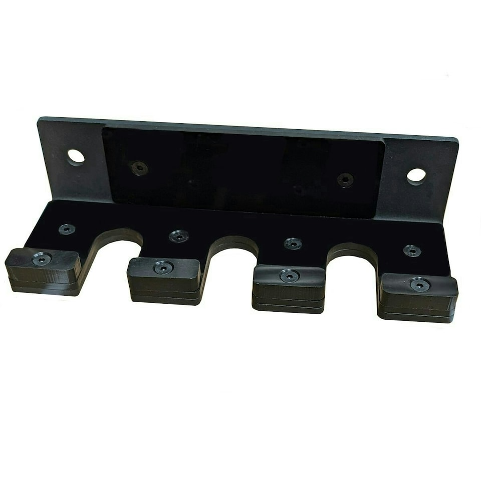 image 1 of Wall Mounted Barbell Storage Rack 3 Bar Holder