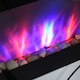 image 9 of HOMCOM 1000W2000W Electric Wall Fireplace w LED Flame Effect Timer Remote Sleek Stylish Safe Home Heating