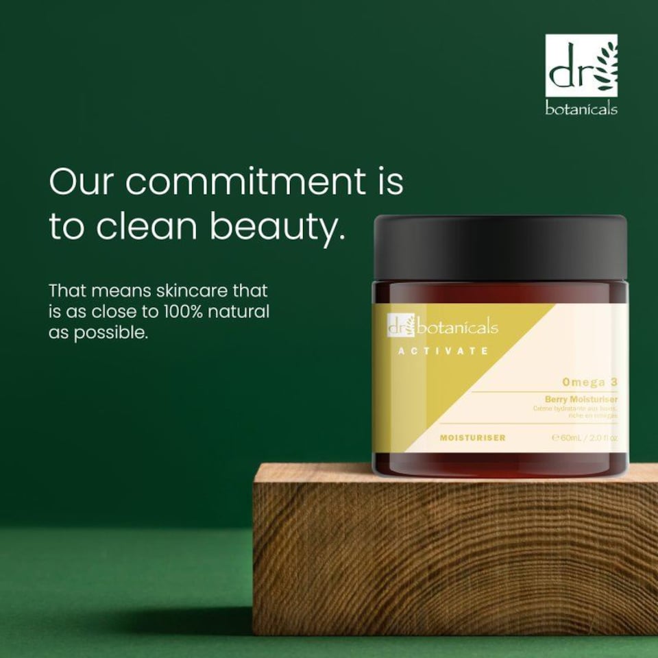 image 1 of Dr Botanicals Activate Omega 3 Berry Anti-Ageing Moisturiser 60ml