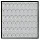 image 2 of Geometric curves (Picture Frame) White | M