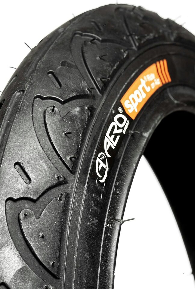 image 1 of Aero Sport Set x 2 ALL WEATHER PRAM 12.5" x 2.25" Tyre 62-203