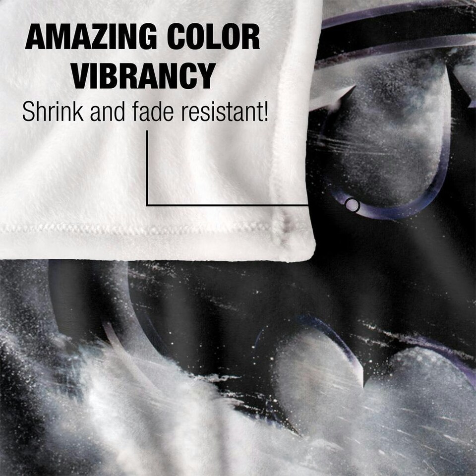 image 1 of Batman Chalk Dust Blanket - Multicoloured - One Size