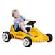 image 1 of AIYAPLAY 6V Electric Go Kart w/ Music, Light, Horn, for 3-5 Years, Yellow