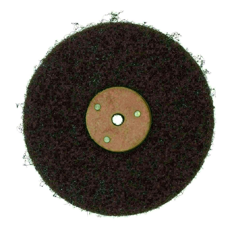 image 1 of Coarse Abrasive Scotch Mop Rust Paint Removal Remover Polishing 6" x 1 Row