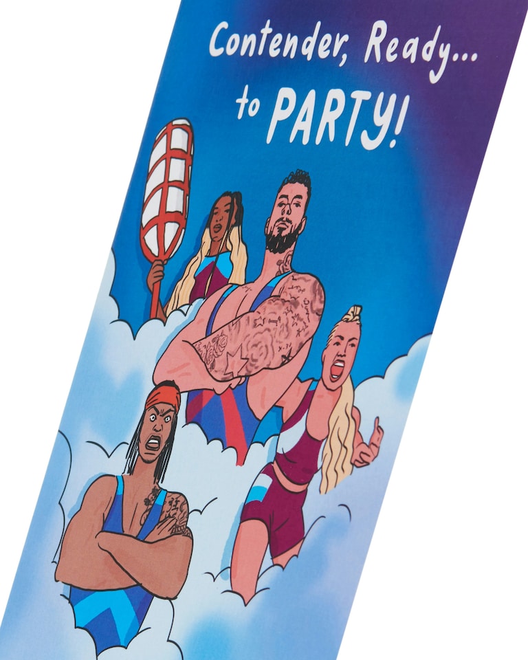 image 1 of Humour Birthday Card - Gladiators