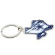 image 2 of Dallas Cowboys State Keyring - Blue/White - One Size