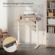 image 2 of VonHaus Adjustable Electric Standing Desk with USB-C charging