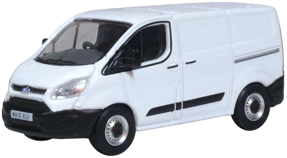 Oxford Diecast Ford Transit Custom White