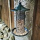 image 2 of Tom Chambers Oriental Stylish Garden Wild Bird Hanging Green Metal Peanut Feeder
