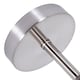 image 2 of Brushed Satin Nickel Ceiling Light Fitting for Industrial Style Light Bulbs | Silver | Satin Nickel | 1
