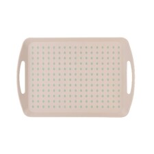 Fusion Twist Non-Slip Tray Grey