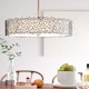 image 2 of Silver Coral 3 Light Ceiling Duo-Mount Pendant Classic Pewter, E27