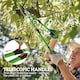 image 4 of Outsunny Telescopic Bypass Loppers, 64.5-90 cm Extendable Garden Loppers