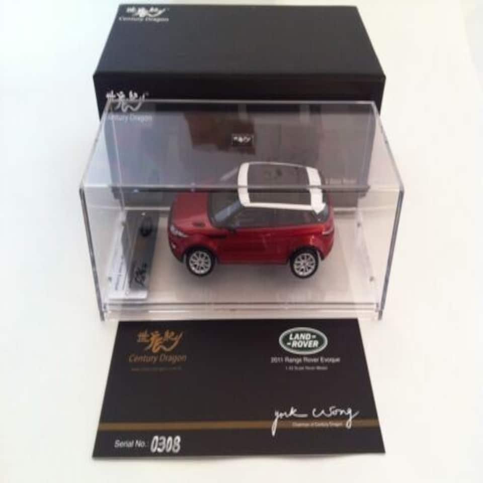 image 1 of Century Dragon Land Rover Evoque 2011 Firenze Red CDLR 1001 New Range