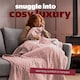 image 3 of Silentnight Luxury Heated Throw, Blush | Pink | Blush | One Size | 1