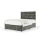 image 1 of Neptune Spring Charcoal Chenille Divan Set And Milan Headboard Small Double