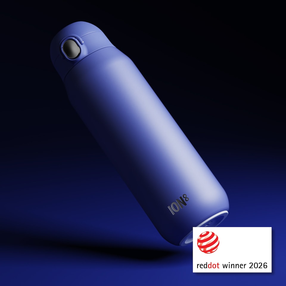 image 1 of ION8 REVIVE Insulated Steel Water Bottle, Dual Tone, 720ml / 24oz