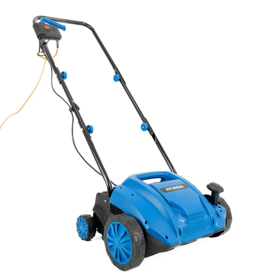 image 1 of Hyundai 1500W 32cm Electric Artificial Grass Sweeper and Lawn Brush | HYSW1500E