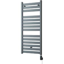 Capri - Anthracite Electric Towel Rail H1147mm x W500mm Straight 600w Thermostatic WIFI