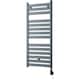 image 1 of Capri - Anthracite Electric Towel Rail H1147mm x W500mm Straight 600w Thermostatic WIFI