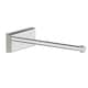 image 1 of Cosmic Wall Toilet Roll Holder with High-Quality Brass for Bathroom Light Grey