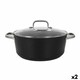 image 1 of Casserole with glass lid Quttin Spiral Ø 28 cm Toughened aluminium (2 Units) N/A