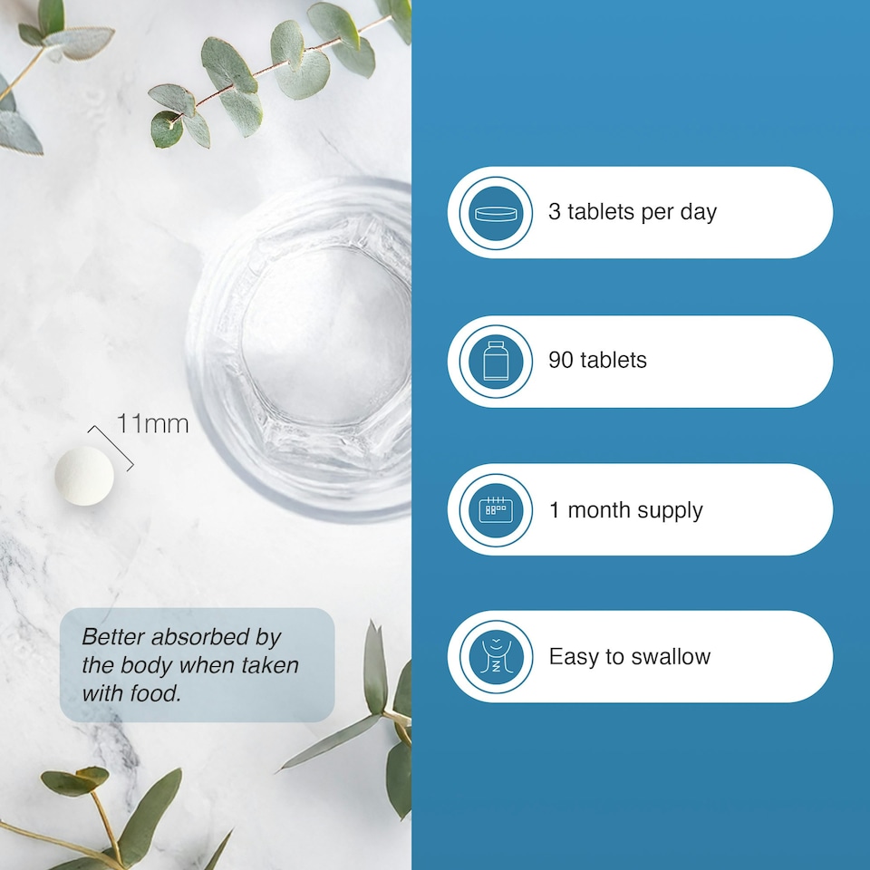 image 1 of Zipvit Chondroitin Sulphate 1050mg, Joint & Cartilage Support with Vitamin C, 90 Tablets, 1-Month Supply