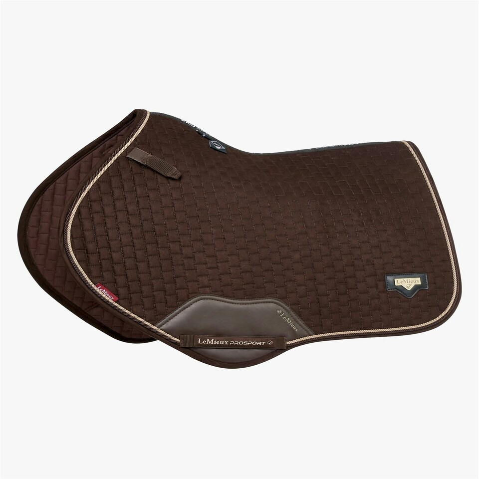 image 1 of LeMieux Puissance Suede CC Pad Black | Large