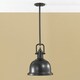 image 2 of Parker Place 1 Light Dome Ceiling Pendant Dark Bronze, E27