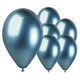 image 1 of Shiny Blue Bio Latex Balloons 33cm / 13 in - Pack of 6