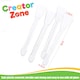 image 2 of 30pk Glue Spreader Set – Flexible Non-Stick Tips for Precise Application on Wood, Card & Felt, Ideal for Crafts & Art Projects