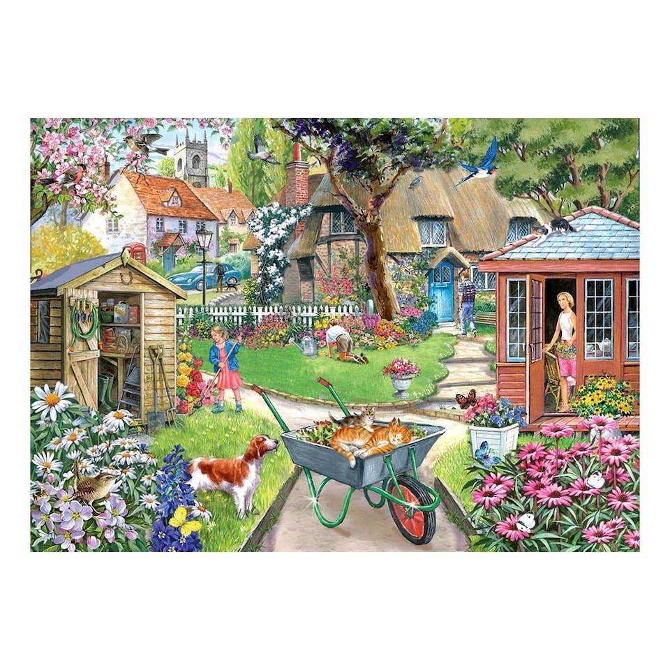 image 1 of Bloomin' Lovely BIG 500 Piece Jigsaw Puzzle