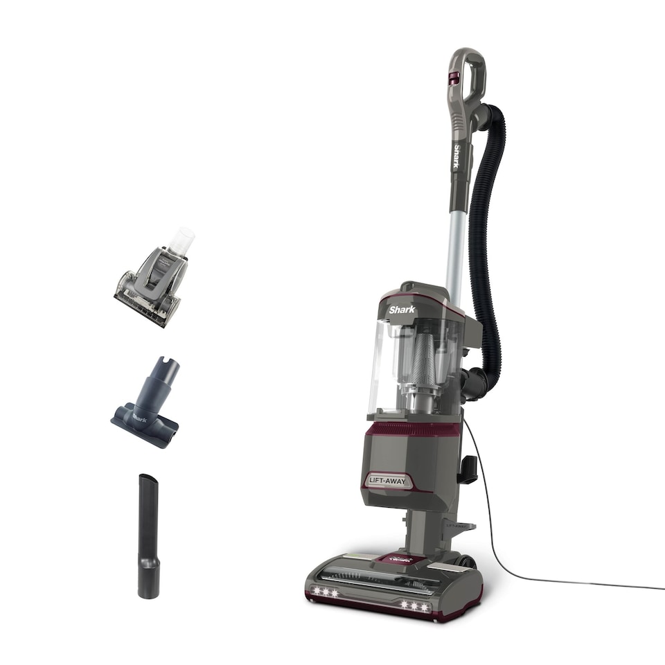 image 1 of Shark Classic Upright Pet Vacuum Cleaner Liftaway Black & Red NV603UKT