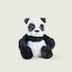 image 2 of Warmies Plush Panda Microwavable Weighted Teddy with French Lavender Scent, Hot or Cold for Cool Relaxation and Warm Relief