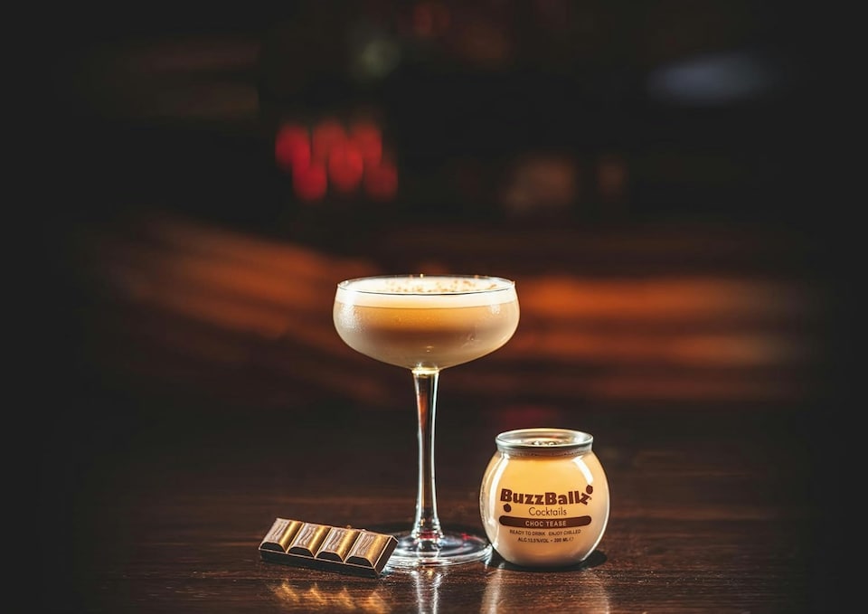 image 1 of BUZZBALLZ COCKTAILS: Choc Tease Pack of 12 x 200 ml 13.5 Percent Alcohol