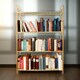 image 4 of 4 Tier Wooden Shelving Rack Brown | One Size
